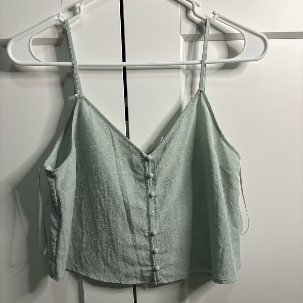 Womens small cropped tank top